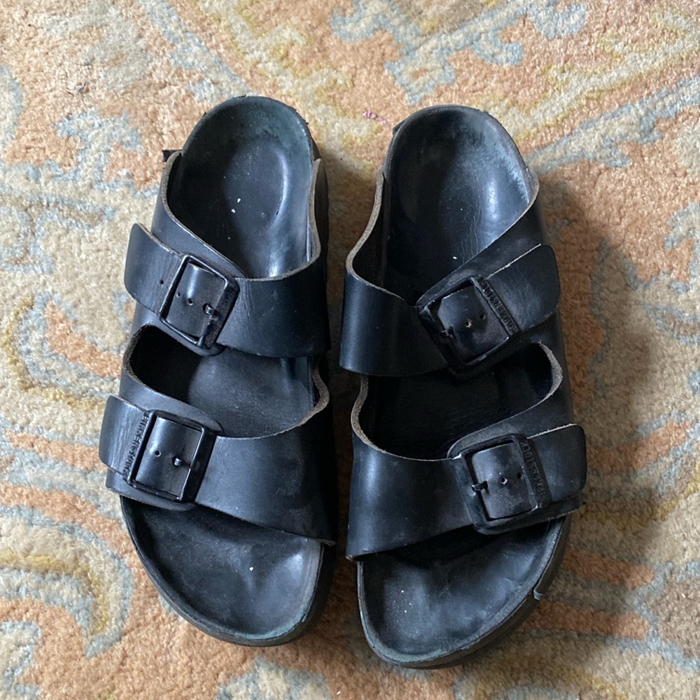 Arizona Black All Leather 39 well worn